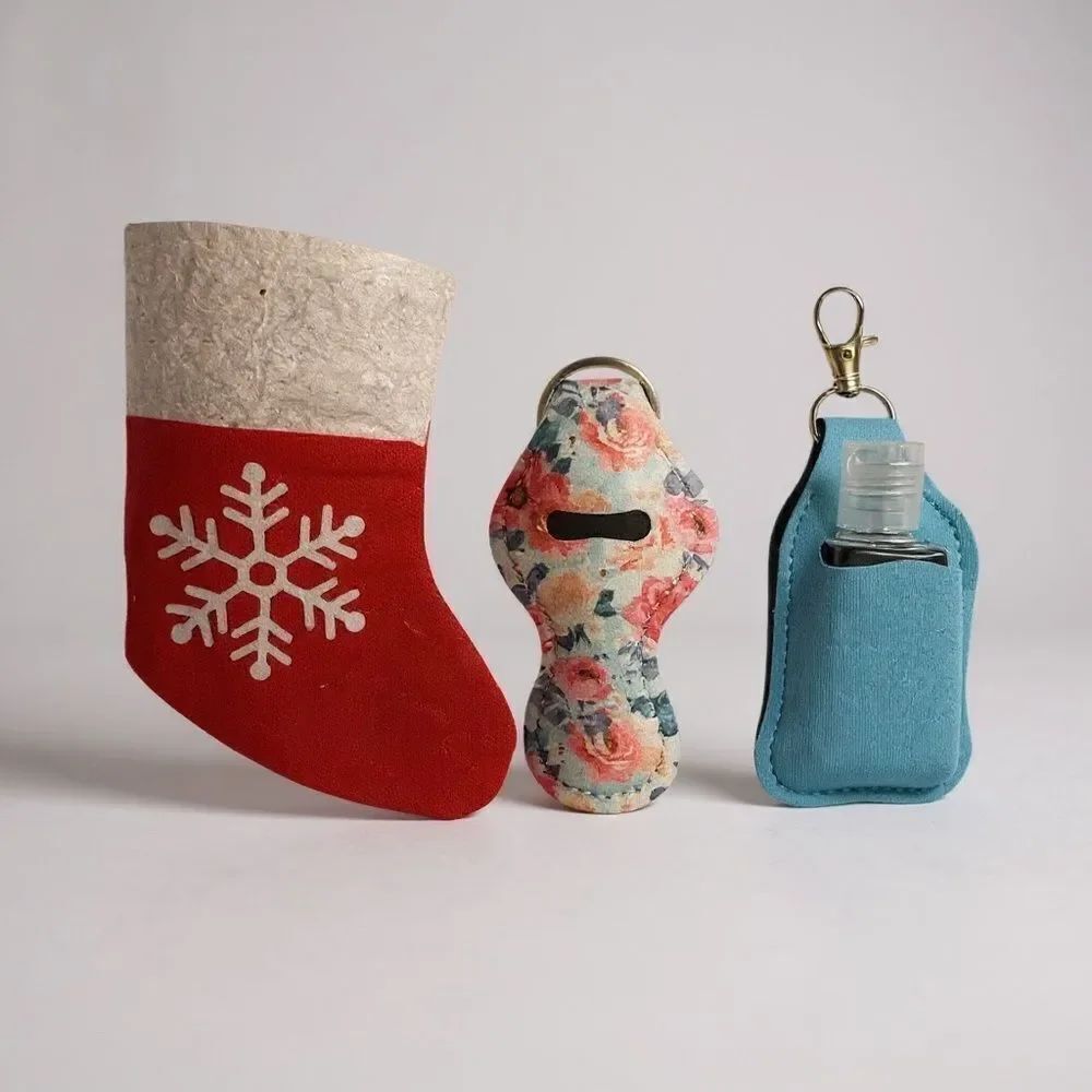 S2. Hand and Lipstick/Chapstick Keychain Holders